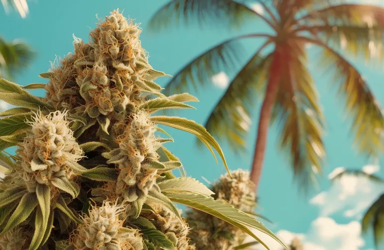 Meilleures variétés féminisées pour la culture en extérieur dans les climats tropicaux chauds et humides