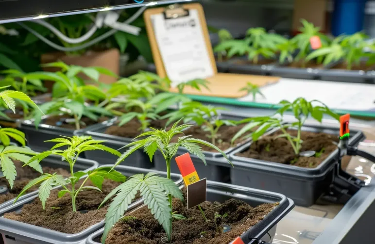 Étude : Comment les taux d’azote influencent les rendements du cannabis CBD