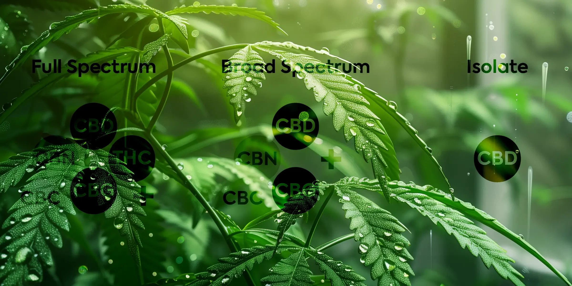 Full-Spectrum, Broad-Spectrum et Isolat de CBD : Que cultiver à la maison ?