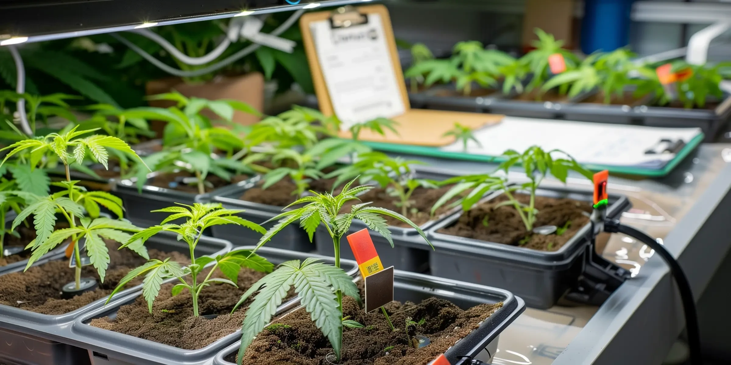 Étude : Comment les taux d’azote influencent les rendements du cannabis CBD